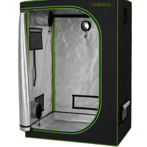 PureBud Grow-Zelt – Beispielkonfiguration